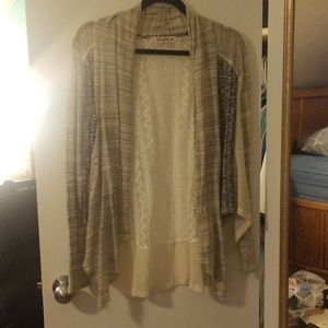 Lacy detail Cardi